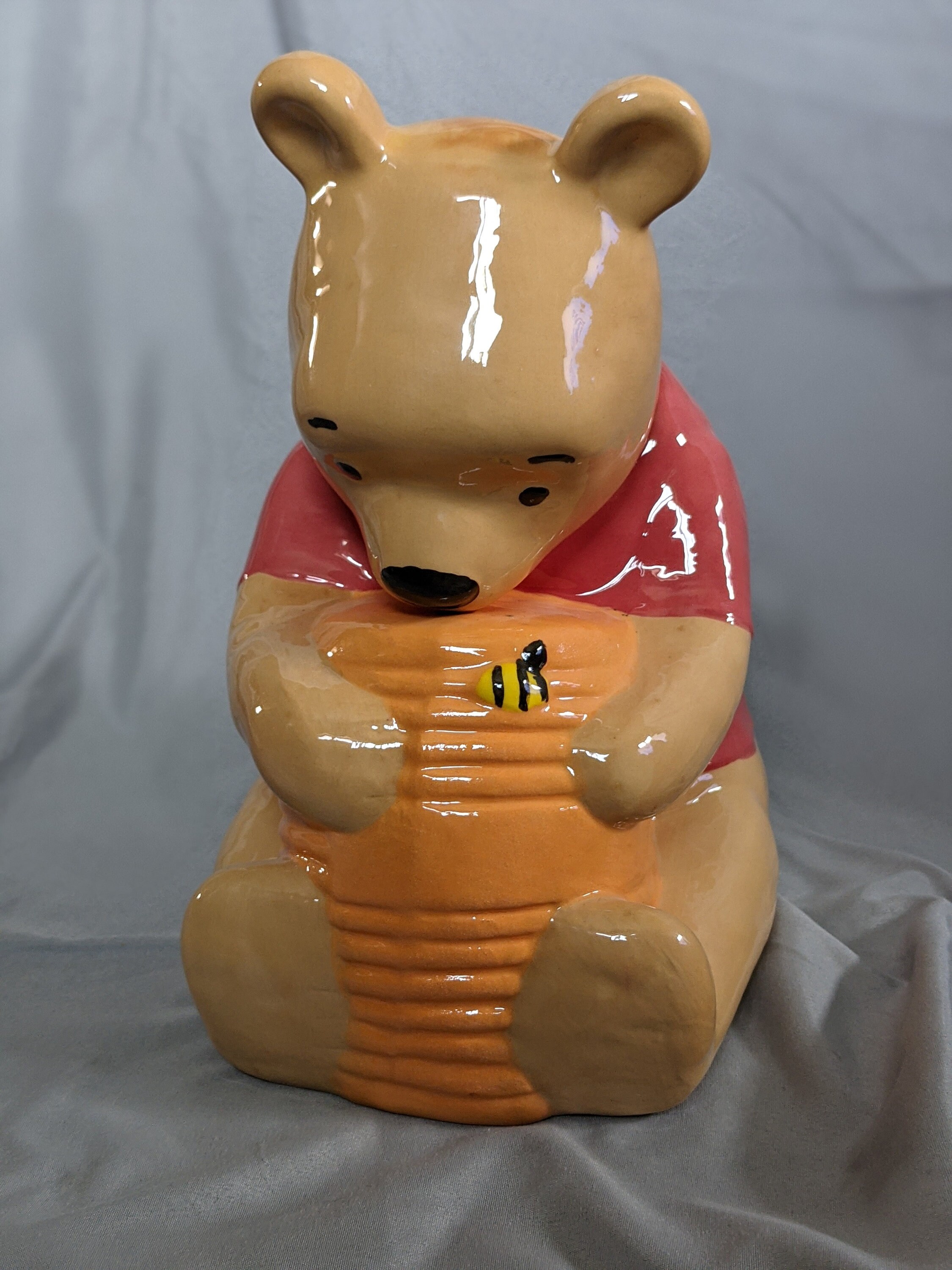 Vintage Ceramic Winnie the Pooh Cookie Jar Etsy UK