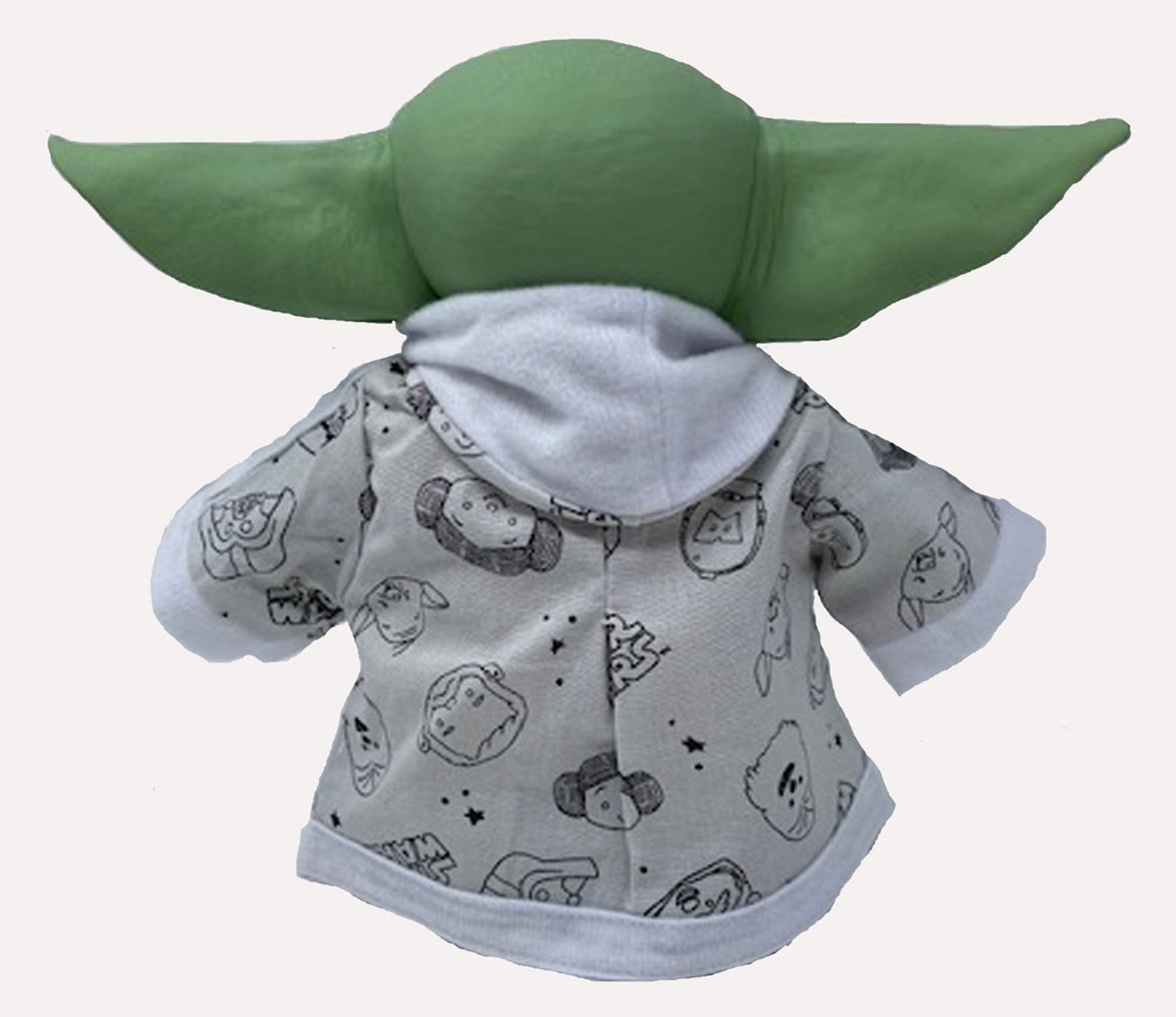 Star Wars Mandalorian the Child Yoda Robe With Star Wars Etsy