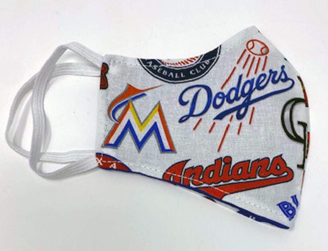 Child Baseball Lover Face Mask Double Cotton Kid Size Face Etsy.de