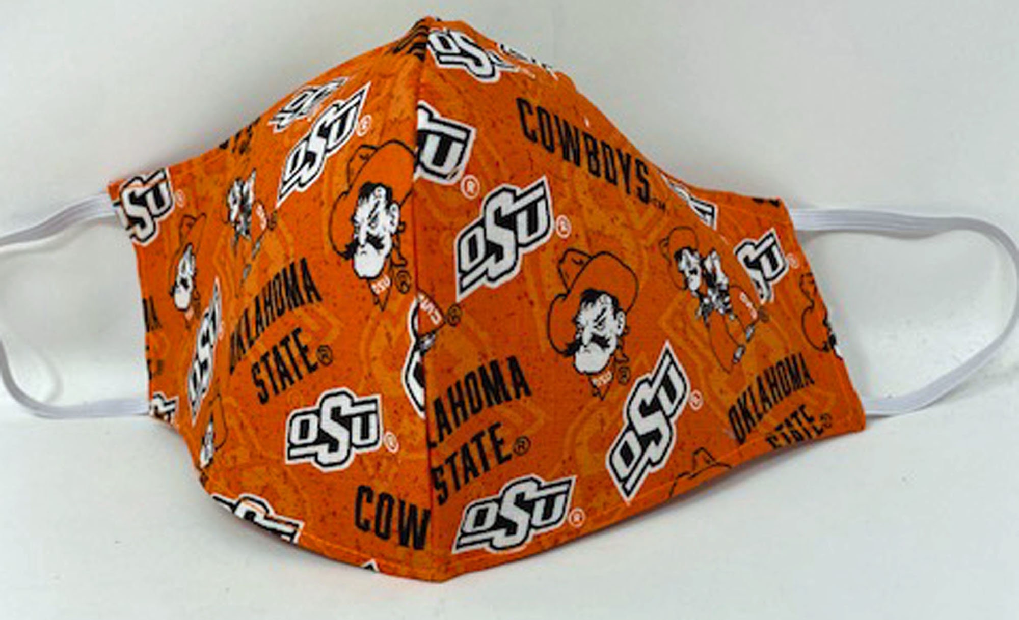 Adult Oklahoma State University Face Mask Washable Reusable Etsy.de