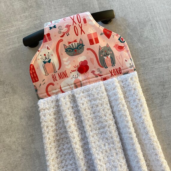 Valentine bathroom hand towels sale