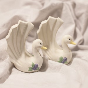 Swan Salt and Pepper Shakers