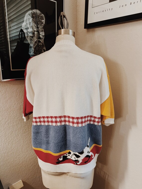 Knitted Dog Cardigan Sweater - image 2