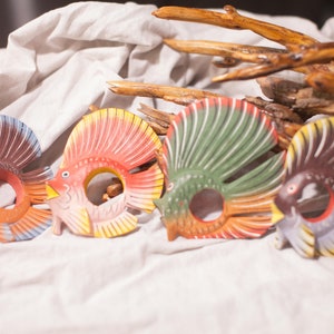 Wooden Fish Napkin Holders