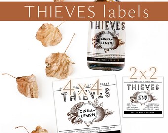 Thieves Printable Label Multi Purpose Cleaner Thieves - Etsy