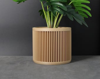 View of Modern Minimalist Planter - Etsy