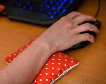 Lavender Hand rest / Desk accessories / Scented Hand Pillow
