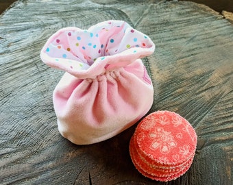 Reusable Cotton Pads, Washable Makeup Remover Pads, Eco Friendly Beauty Gift, Zero Waste Skincare