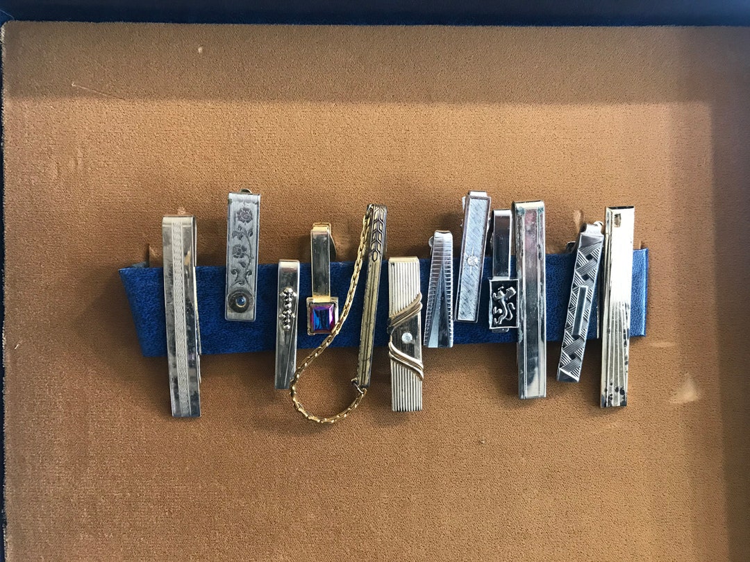 Assorted Men's Vintage Tie Bars Etsy