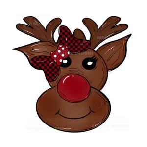 reindeer christmas holiday deer png, sublimation christmas, digital download