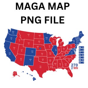 Trump png, Trump Map png, Coverage Can You Hear Us now, Trump won, Trump won shirt, verkiezingskaart 2024, Trump Win shirt, digitale download