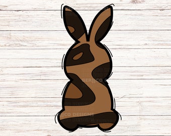 Leopard Print Easter Bunny PNG: Trendy Sublimation Design (Digital Download)