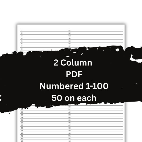 1 100 Raffle - Etsy