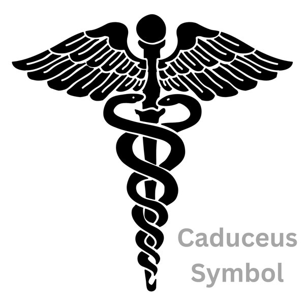 Caduceus symbol, Doctor svg, Medical Symbol Svg, Nurse svg, Caduceus Svg, MD stickers, Jpg digital download, png, jpg, svg, NP Svg