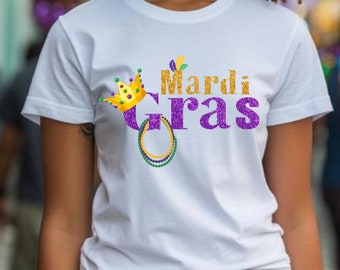 Louisiana Mardi Gras PNG: New Orleans Sublimation Design (Digital Download)