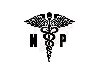 Caduceus symbol | Nurse Practitioner svg, Medical Symbol Svg, Nurse svg, Caduceus Symbol for NP | digital download, png, jpg, svg |