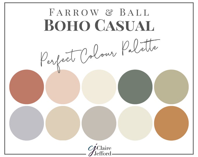 Fleur De Sel by Sherwin Williams Interior Paint Color Palette Etsy
