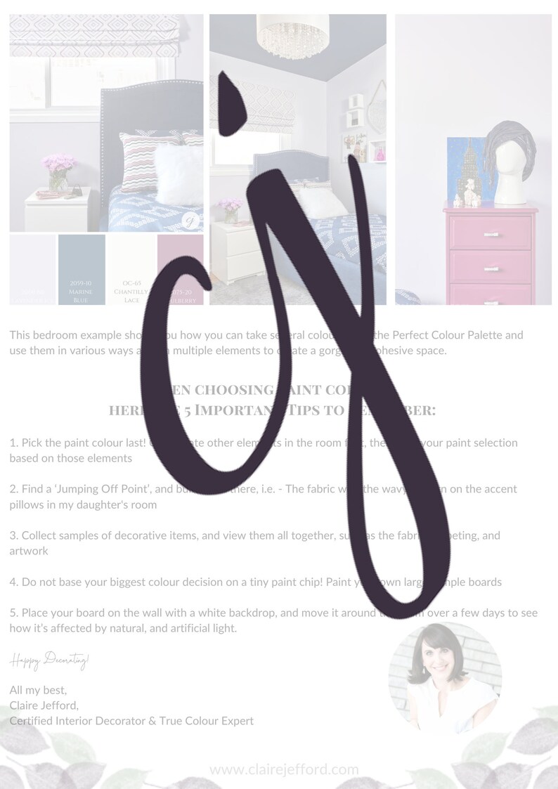 Muslin by Benjamin Moore Interior Paint Color Palette Etsy