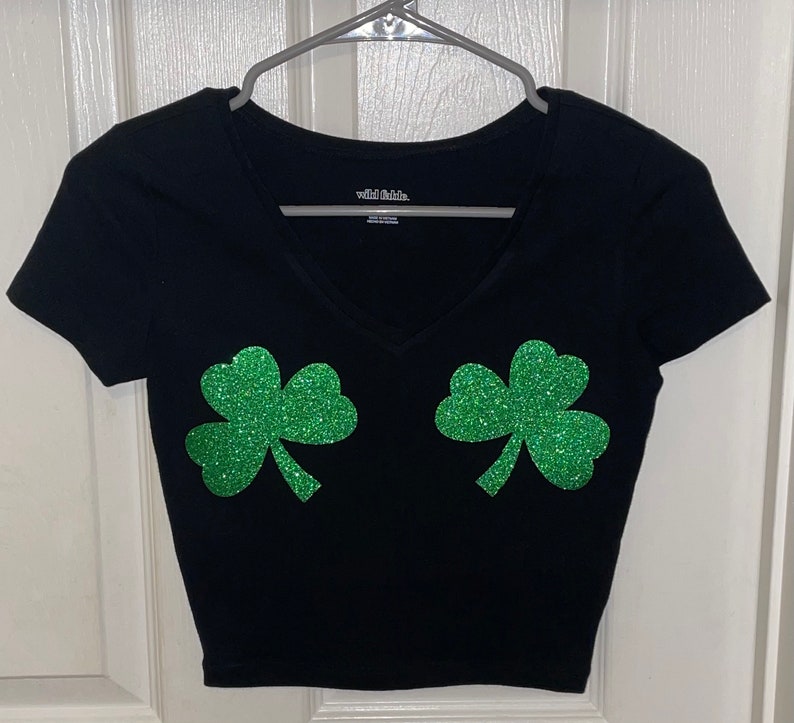 st patricks day crop top amazon
