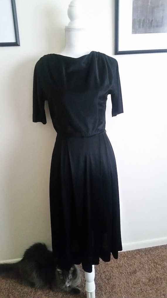 Black Nelly-Don Vintage Dress - image 1