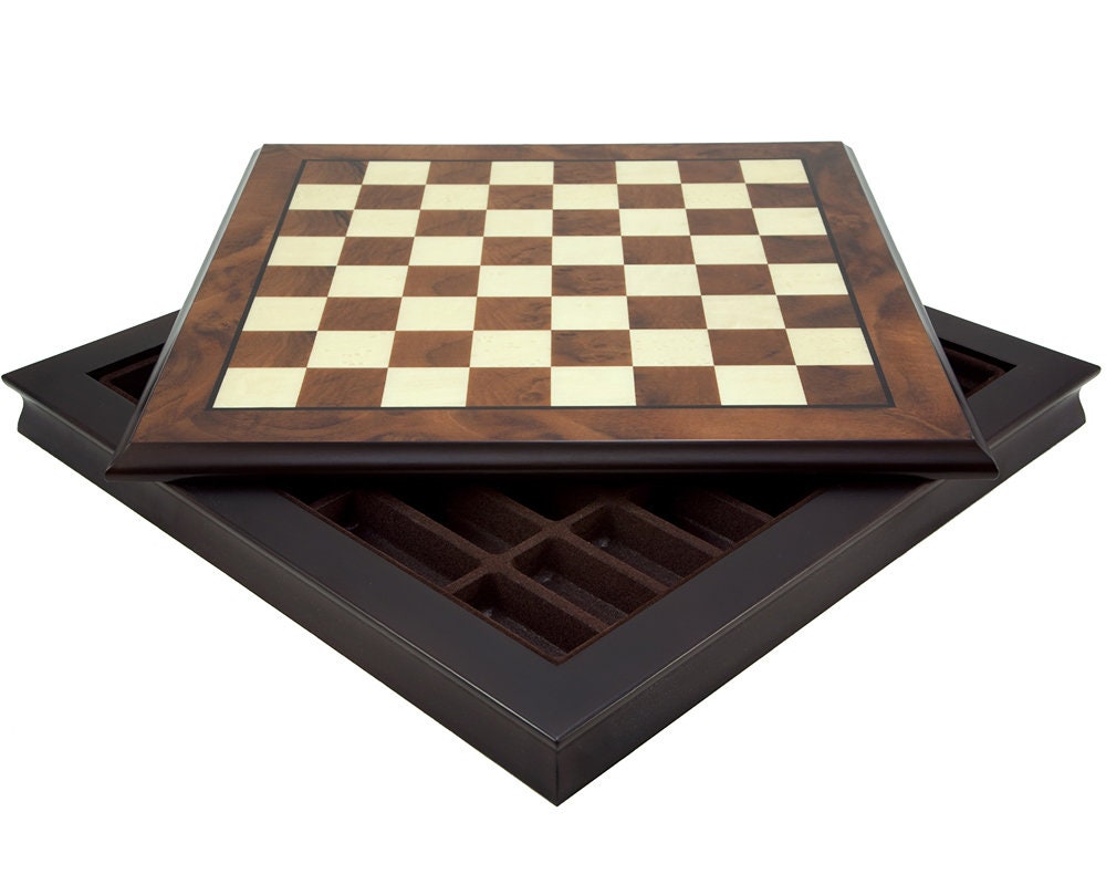 Crown Woodcare Deluxe Oak Chess Cabinet Unused in Box 