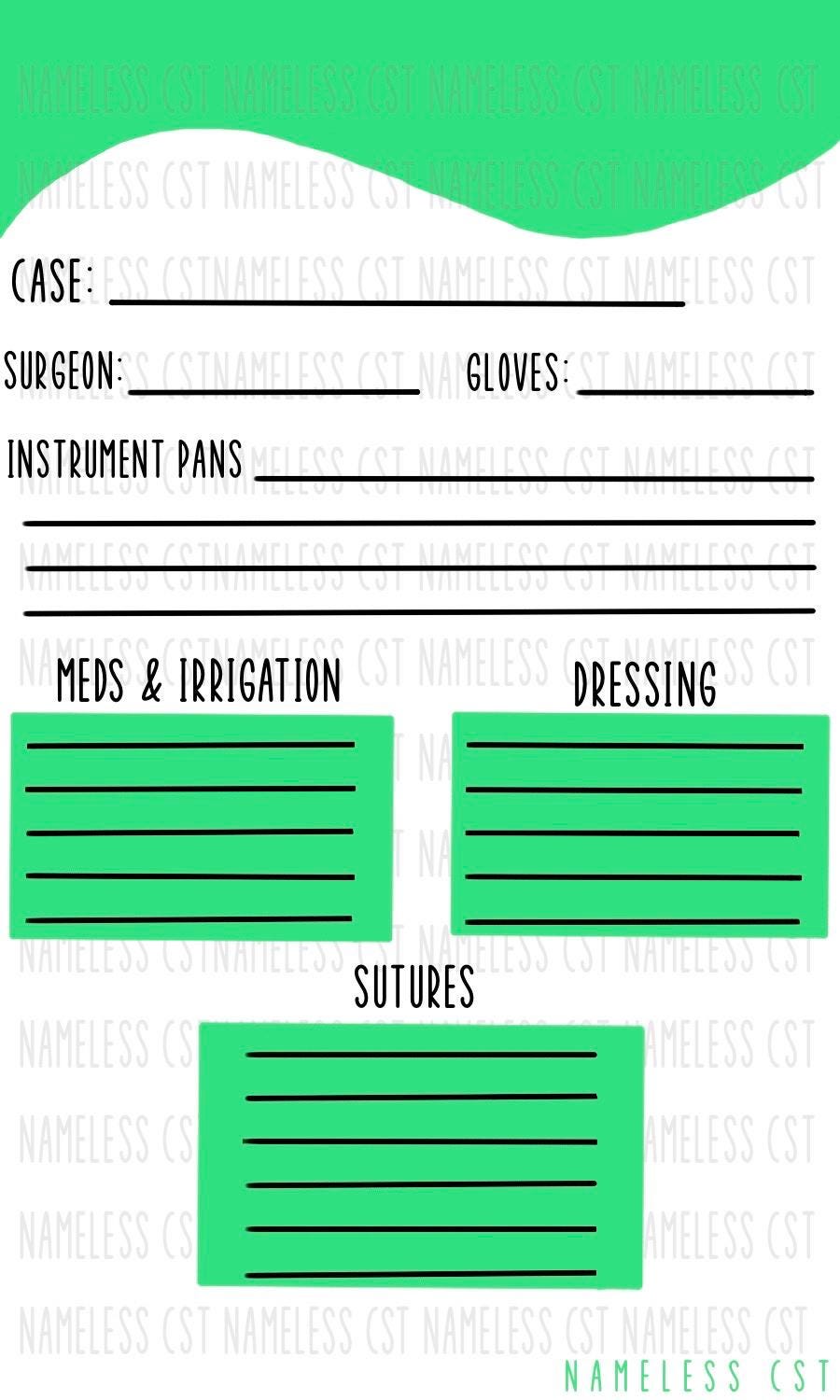 Or Preference Card Examples Printable Preference Cards - Etsy