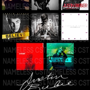 Justin Bieber Album Covers