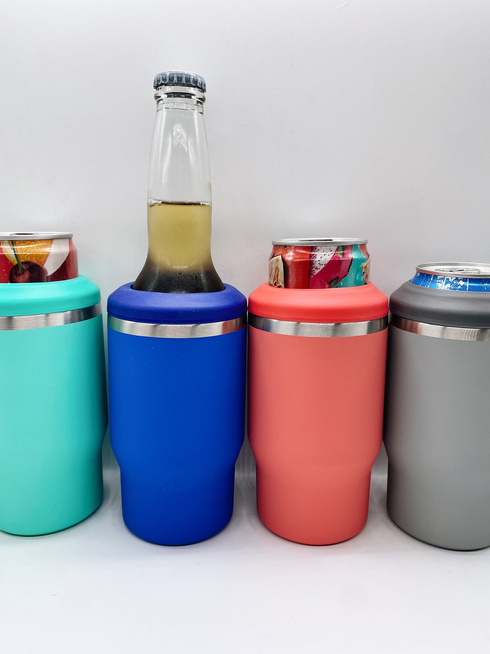 His & Hers 4in1 Cooler Cups Stainless Steel Bottle and Can Etsy
