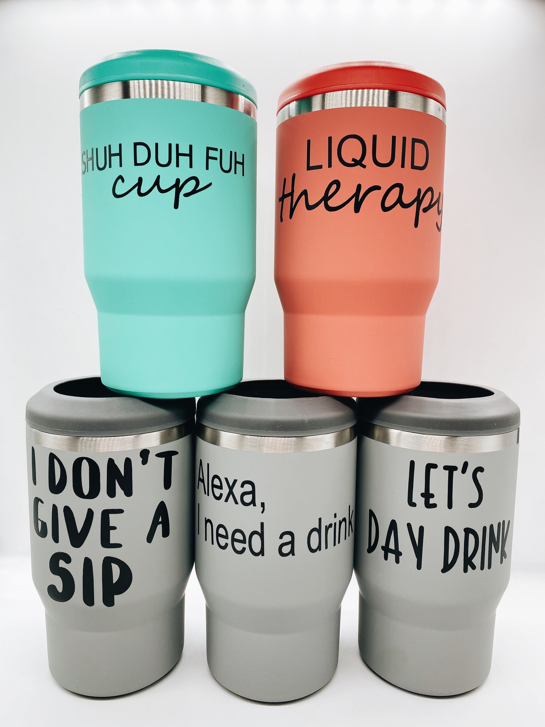 Pair of Customized Cooler Cups 4in1 Cooler Cups Stainless Etsy