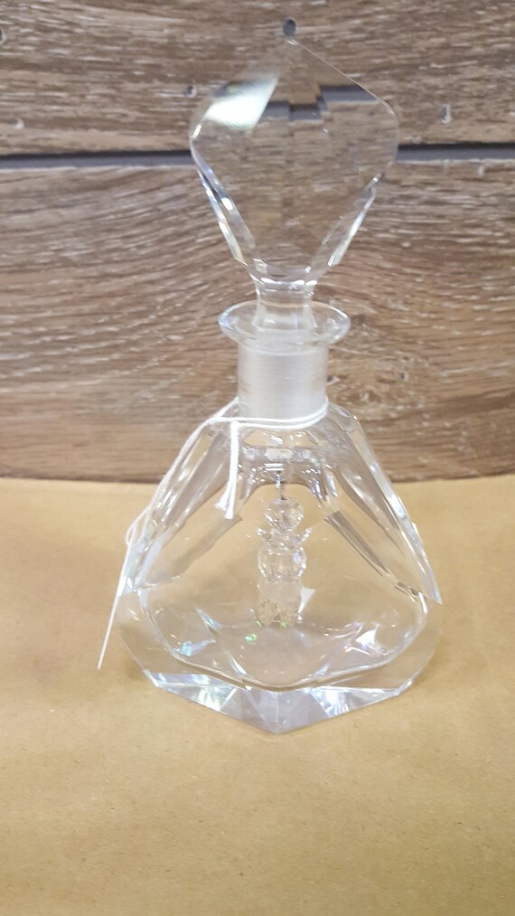 vintage crystal perfume Gem