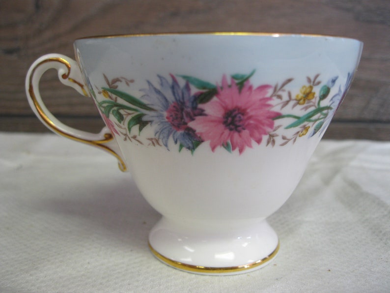 EB Foley Bone China Made in England cornflower Tea Etsy