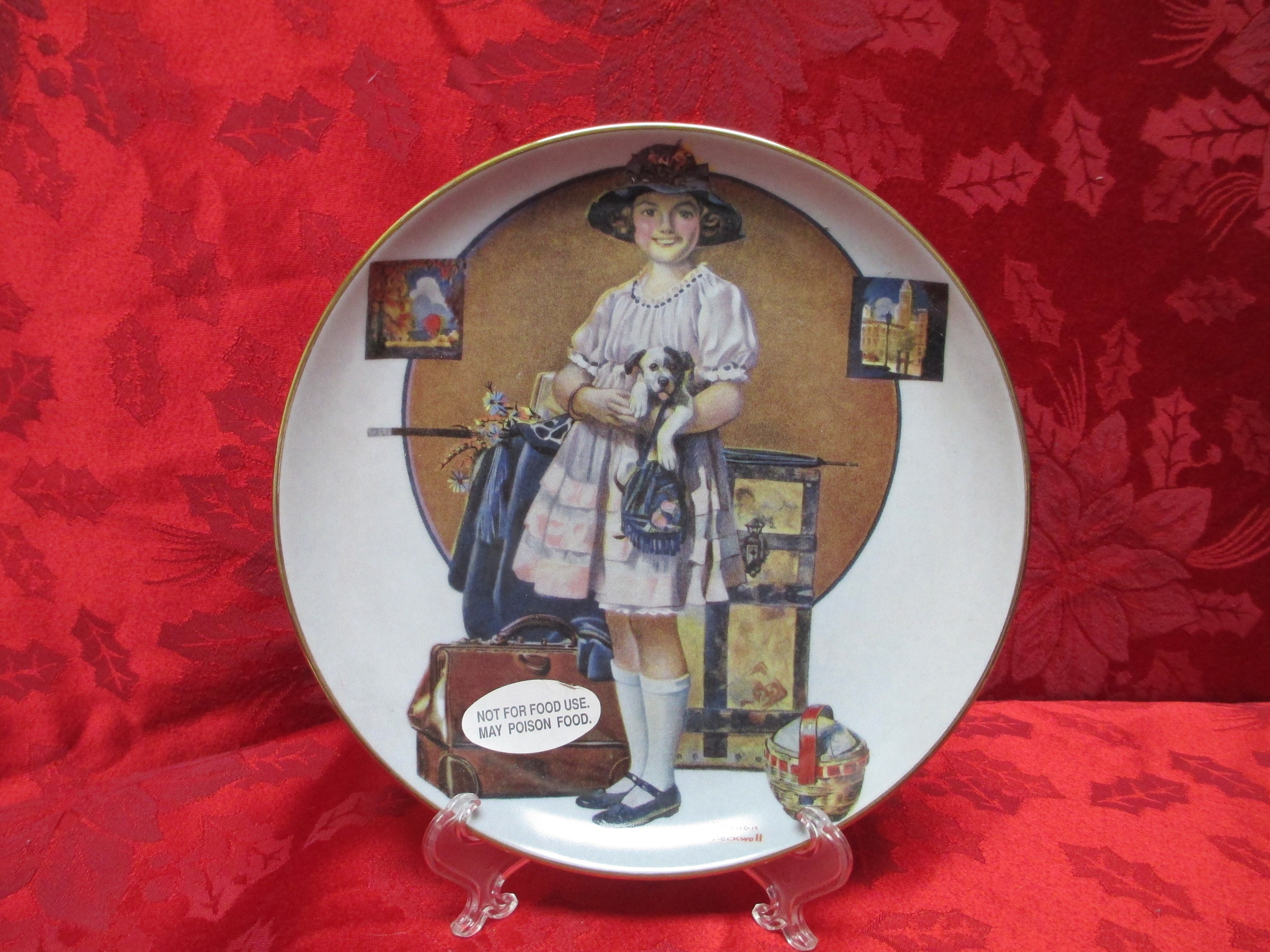 Norman Rockwell Collector Plate Vacation's Etsy