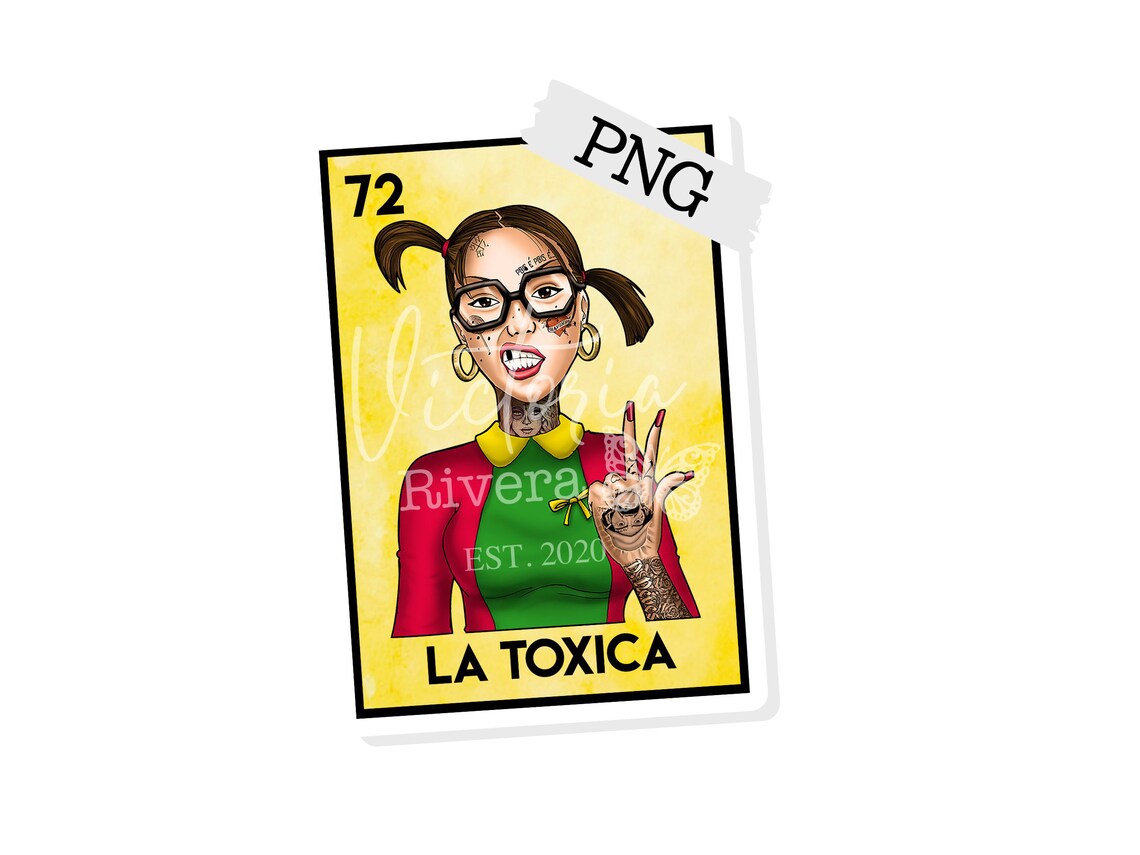 La T xica Chilindrina Loteria Card PNG Etsy
