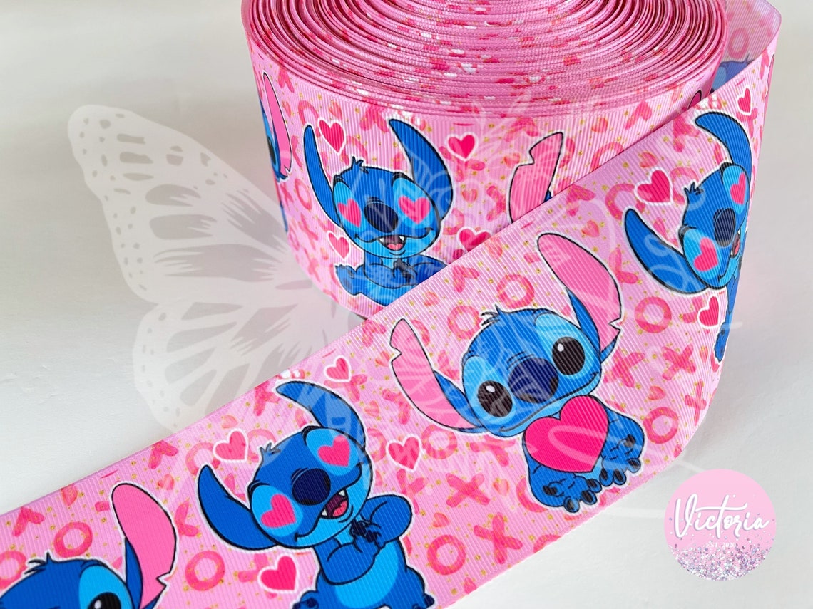 Lilo & Stitch Ribbon 3 inch Etsy