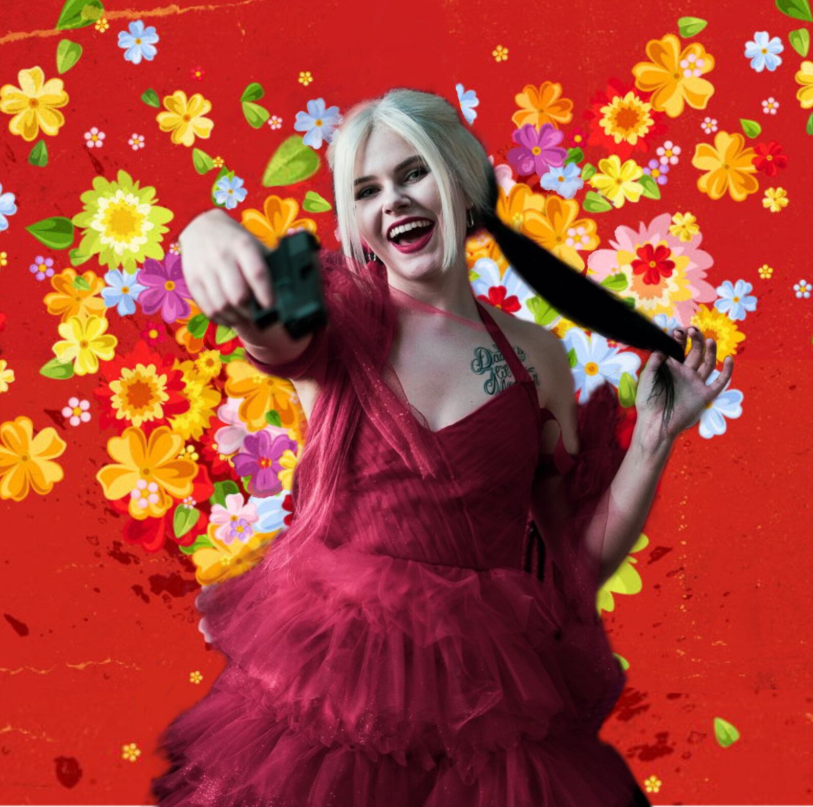 Harley Quinn the Suicide Squad Tattoos Etsy