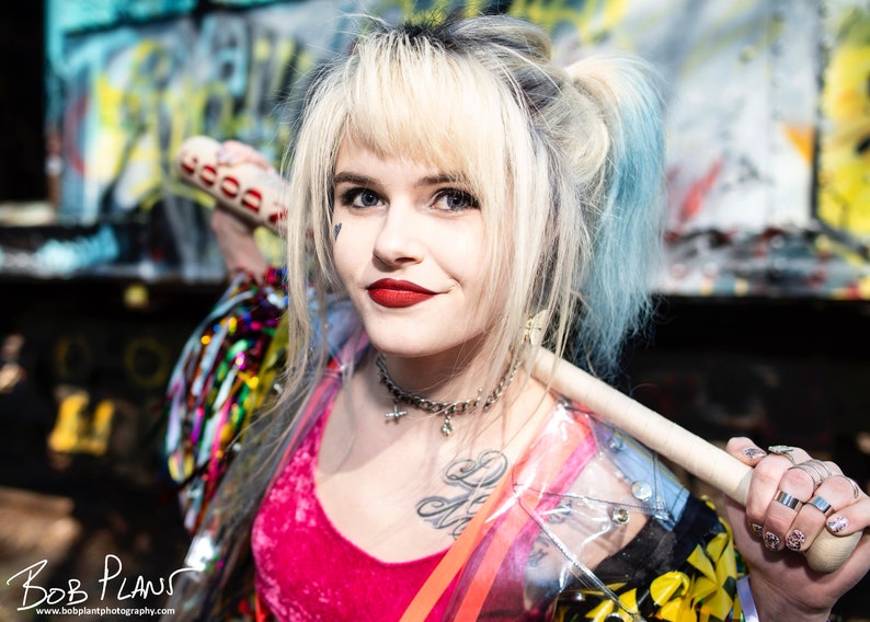 Harley Quinn Birds of Prey Tattoos Etsy UK