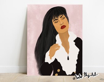 Selena Quintanilla Art Etsy