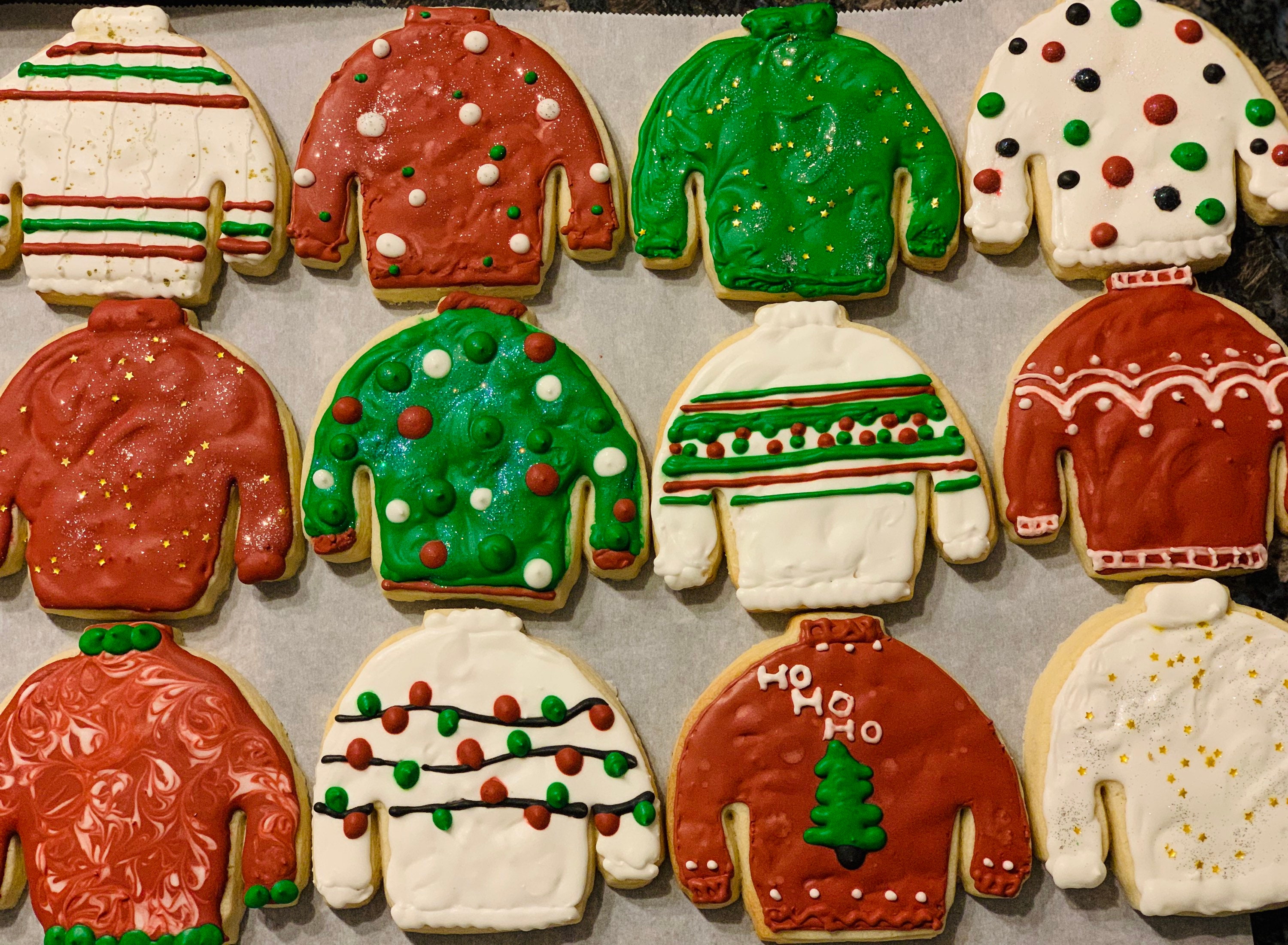 Ugly Christmas Sweater Cookies | Etsy