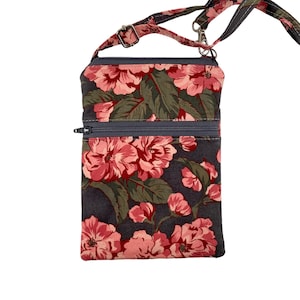 Floral Crossbody Bag, Cell Phone Purse Crossbody, Small Purse for Women, Minimalist Purses and Bag, Cute Birthday Gift for Mom, Best Selling