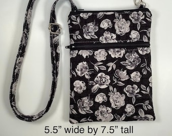 Fabric cross body bag pattern sale