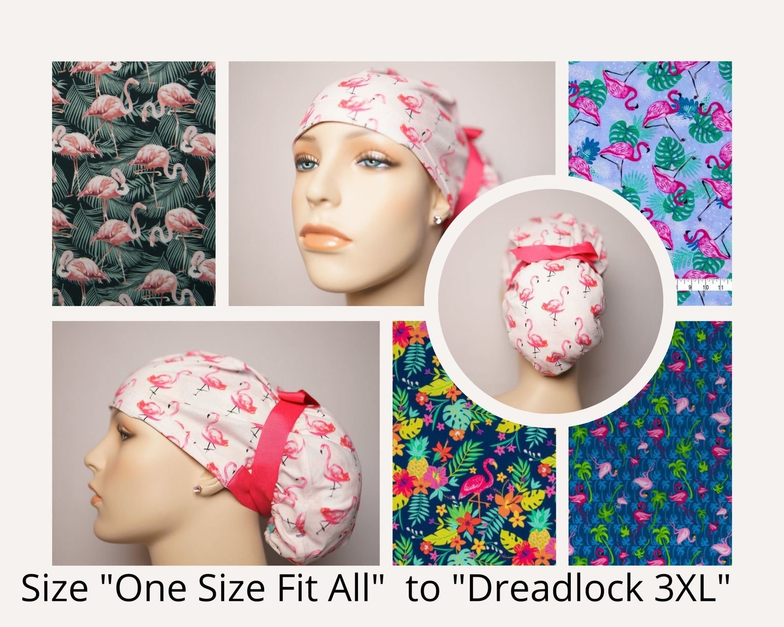 Flamingo Dreadlock Oversized Surgical 