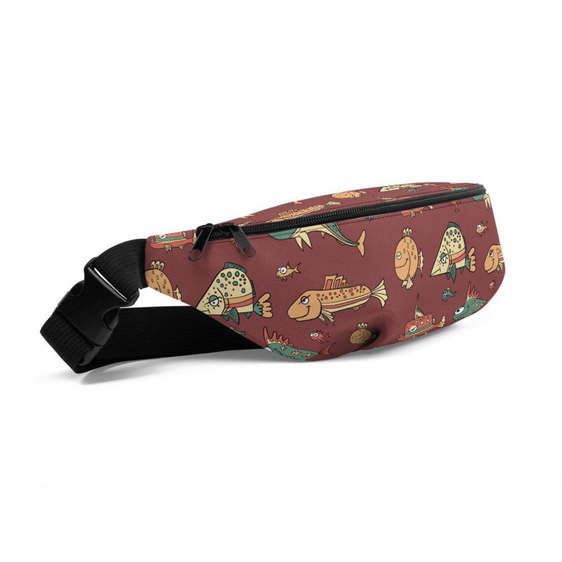 Fish Fanny Pack Fishing Fanny Pack Outdoor Hip Pack Camping Etsy