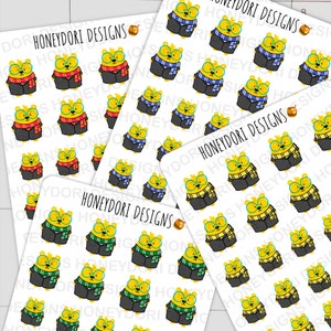 Hogwarts Houses Stickers - Wizard Houses - Planner stickers - Bear stickers - Scrapbook Stickers -Journal Stickers - Sticker Set
