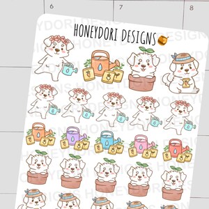Gardening Stickers - Planner Stickers - Reminder Stickers - Spring Gardening Stickers - Garden Planner Stickers - Plant Planner Stickers
