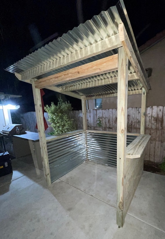 BBQ Grill Gazebos the Tavern to grill Etsy