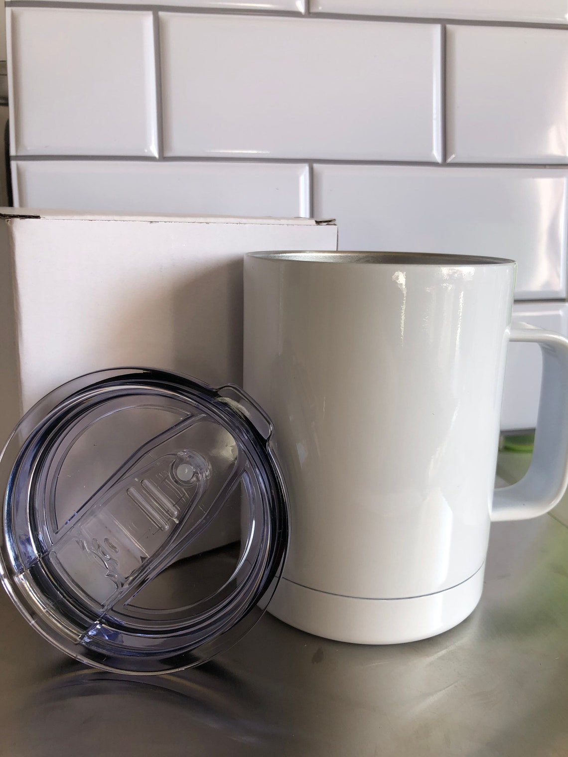 Sublimation Blank Camping Mug 12 oz Camp Mug double wall. Etsy