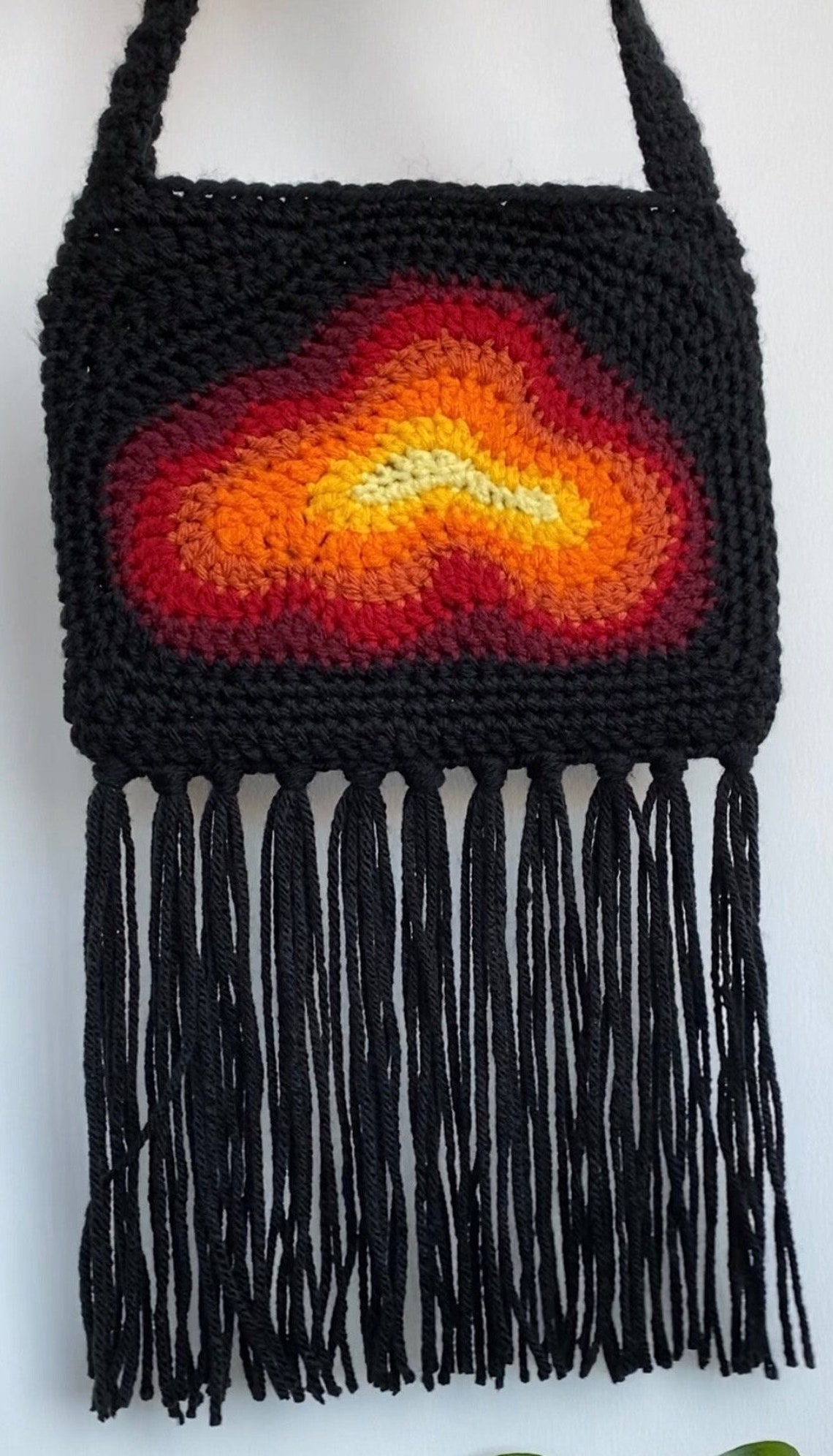 Freeform Crochet Lava Bag - Etsy