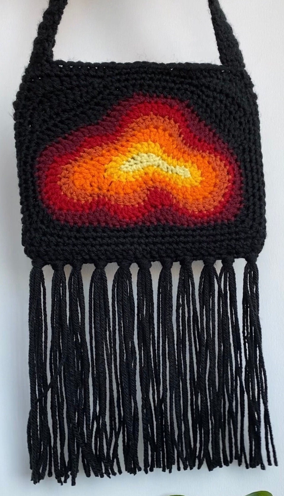 Freeform Crochet Lava Bag - Etsy