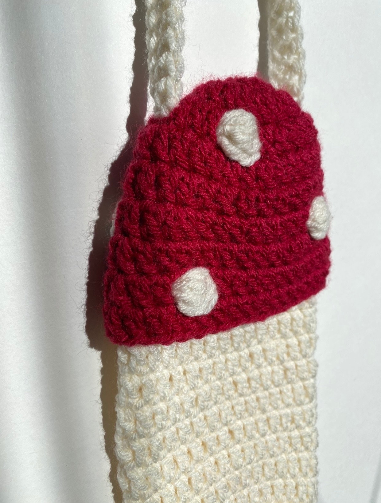 40 Crochet Water Bottle Holder Patterns for On the Go 36 Crochet Mushroom Water Bottle Holder Pattern Only
