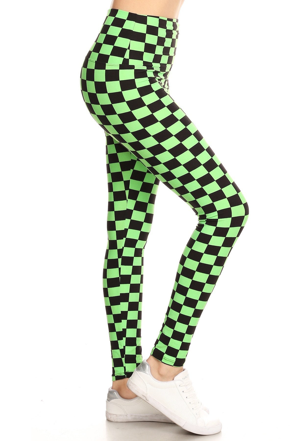 Multi Color Classic Checkered Pattern Full Length Yoga Style - Etsy